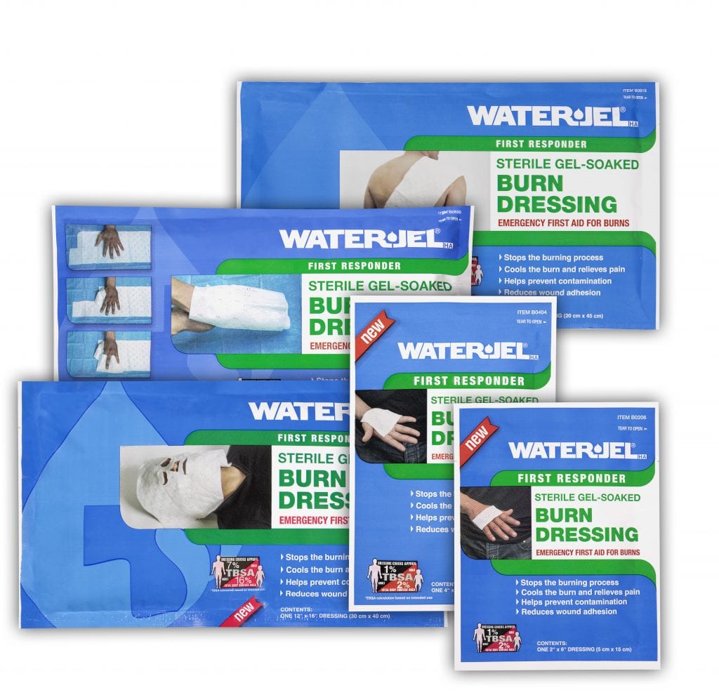 WaterJel Emergency Burn Treatment 3D Safety Services